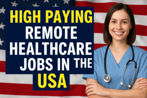 High Paying Remote Healthcare Jobs in the USA